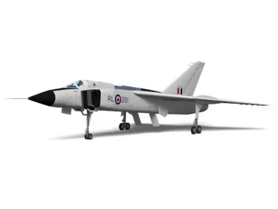 Avro Canada CF-105 Arrow 3D model
