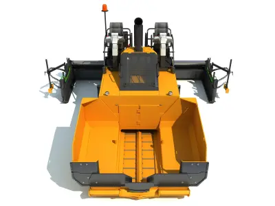 Asphalt Paver 3D model purchase