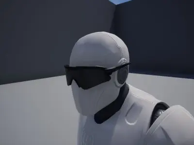 Oakley M-Frame glasses Low-poly 3D model