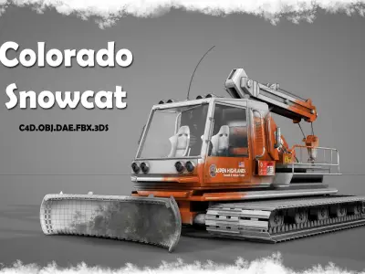 Colorado Snowcat 3D model