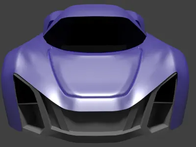Marussia B2 Sport Free 3D model