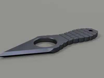 Knife MT-588 3D model