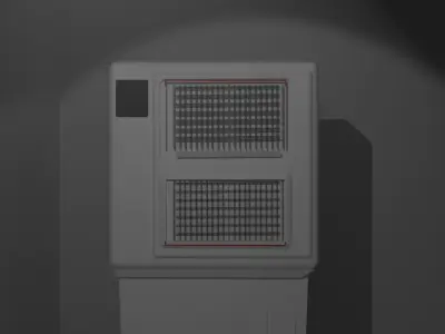 Portable Evaporative Air Cooler  3D model