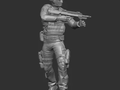Carabiniere GIS 3D print model