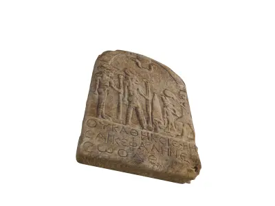 Ancient Egypt originate from around 300 BC 3D model