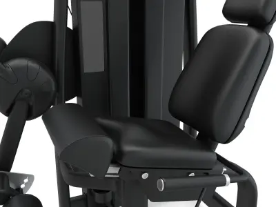 Technogym - Selectorised - Leg Extension 3D model