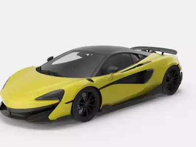 Racing car Free 3D model