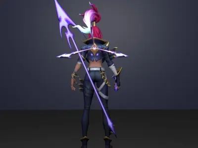 kalista 3D model