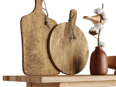 Decor Set 03 3D model purchase