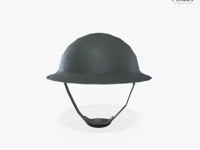Militery Helmet Low-poly 3D model buy