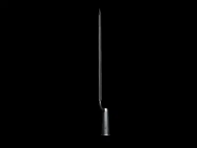 Civil War Bayonet 3D model