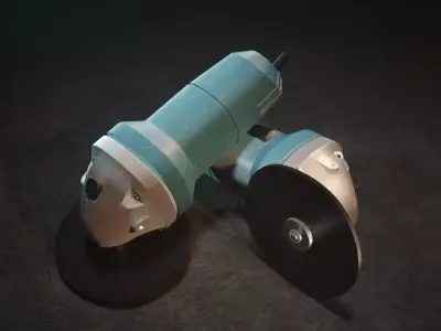 grinding machine01 3D model