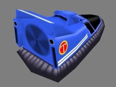 BHoverCraft hovercraft 3D model