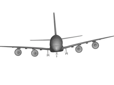  Airbus A380 3D model