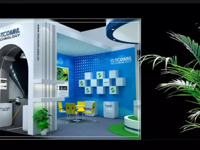 Exhibition - Area - 6X9-3DMAX2011-07 3D model