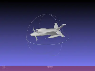 Lockheed XFV Model 3D print model