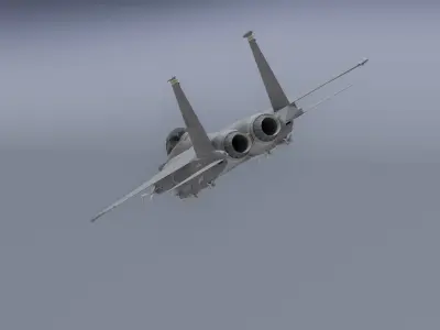 F-15E Strike Eagle Low-poly 3D model purchase