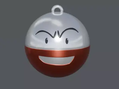 Pokemon Christmas balls decorations 3D print model