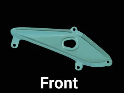 Adapter front turn signal 3D print model