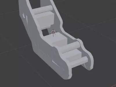 Schwelleraufsatz Free low-poly 3D model