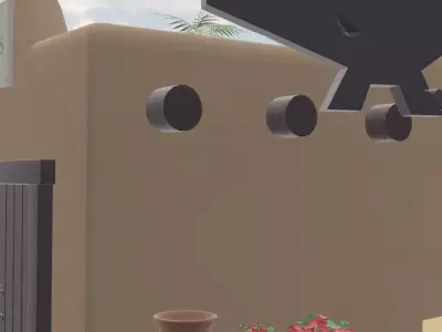 Western Town 3D model purchase