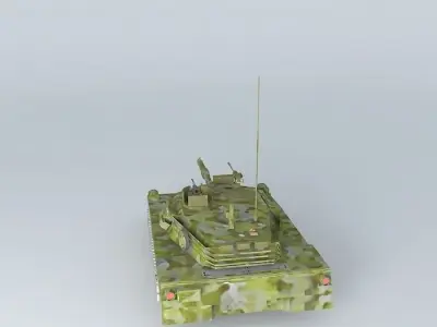 Tank prototype Sultan 203 3D model