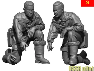 Ussr Pilot 3D print model buy