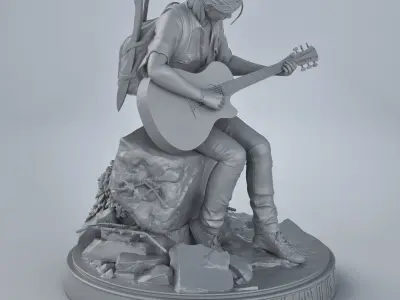 Ellie - The Last of Us Part 2 3D print model purchase