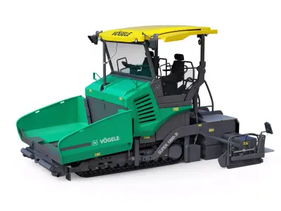 Asphalt  Paver Vogele Super 1800-3i 3D model