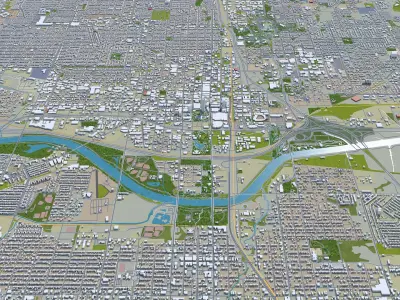 Oklahoma Oklahoma USA 3D model