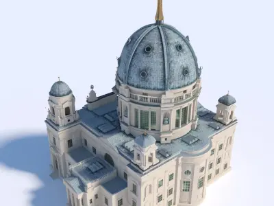 Berlin Cathedral 3D model purchase