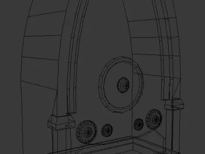 Old Radio Free low-poly 3D model