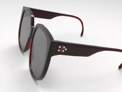 Glasses eyeglasses 3D model