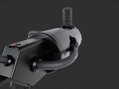 Gun-Japan Low-poly 3D model