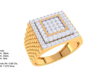 79 GENTS RINGS COMPLETE LOT  3D print model