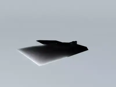 Residence fighter jet 3D model