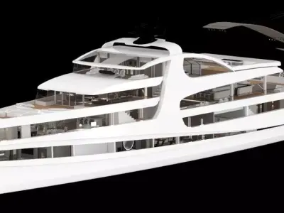 Super Yacht Club v5 - FINAL Low-poly 3D model