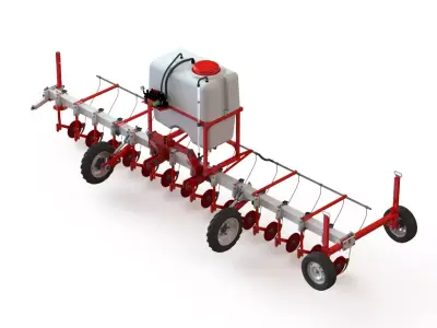 WG 0011 - Applicator single-coulter systems 600 3D model