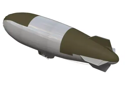 Airship E24 3D model
