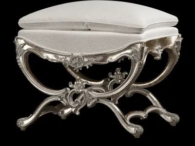 kosovart rococo puff 3D model