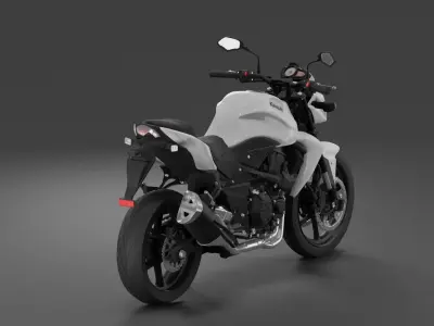 kawasaki Z-750 3D model