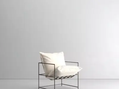 Armchair Tommy Industrial  3D model