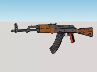 AKM - AK47 3D model