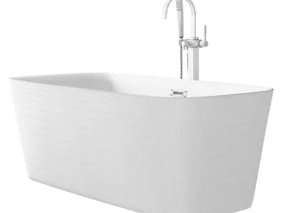 OVE Coogan Bathtub 59 3D model