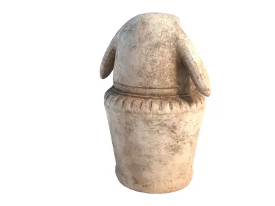 jar 10 Low-poly 3D model