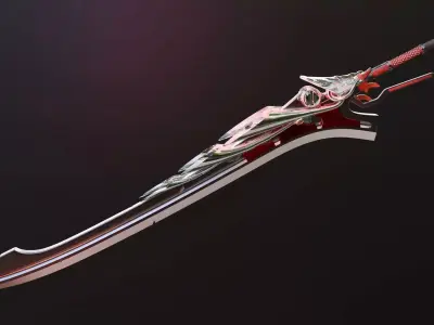 The Red Queen 3D model