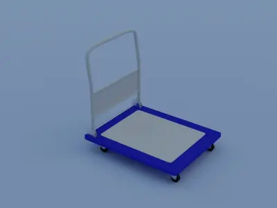 Muscles Cart 3D model