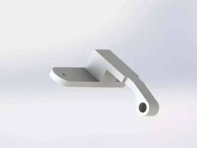 GAFF Motorcycle Topcase Mechanism Part 3D model
