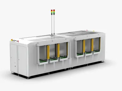 Automatic PCB Unloading Conveyor 3D model