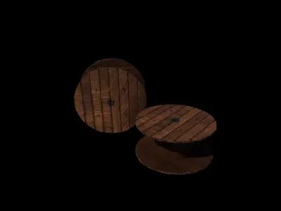 Big Wood Coil 3D model